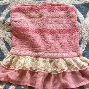 A&F Smocked Tube Top
